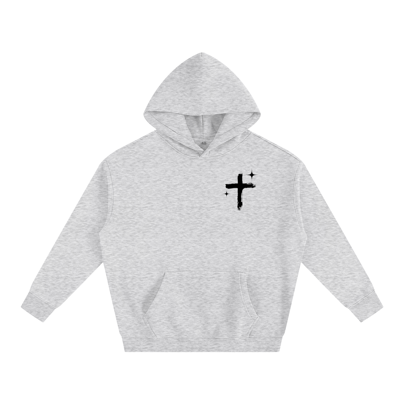 001 Signature Hoodie - Flower Grey